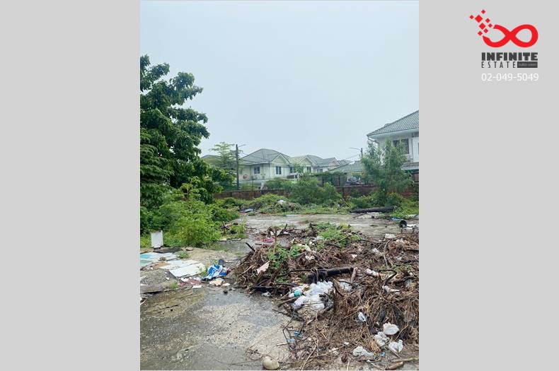 For SaleLandKaset Nawamin,Ladplakao : Land for sale, 56 square wah, Soi Prasert Manukit 48. Prasertmanukit Road