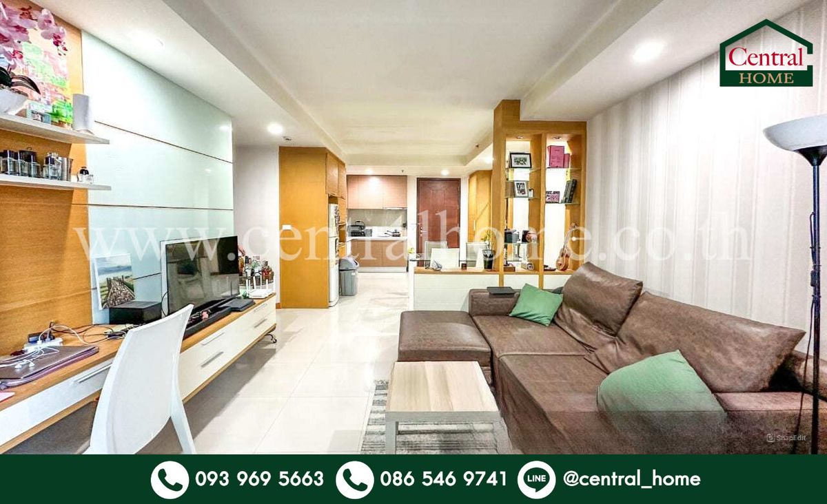 For SaleCondoWitthayu, Chidlom, Langsuan, Ploenchit : Condo The Ratchadamri, 12A floor, size 67 sq m., good location, near BTS Ratchadamri station.