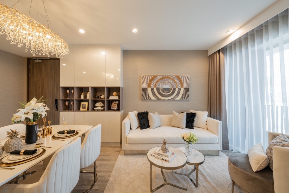 ให้เช่าคอนโดอ่อนนุช อุดมสุข : IDEO Mobi Sukhumvit 66 2 Beds 2 Baths 65k per month