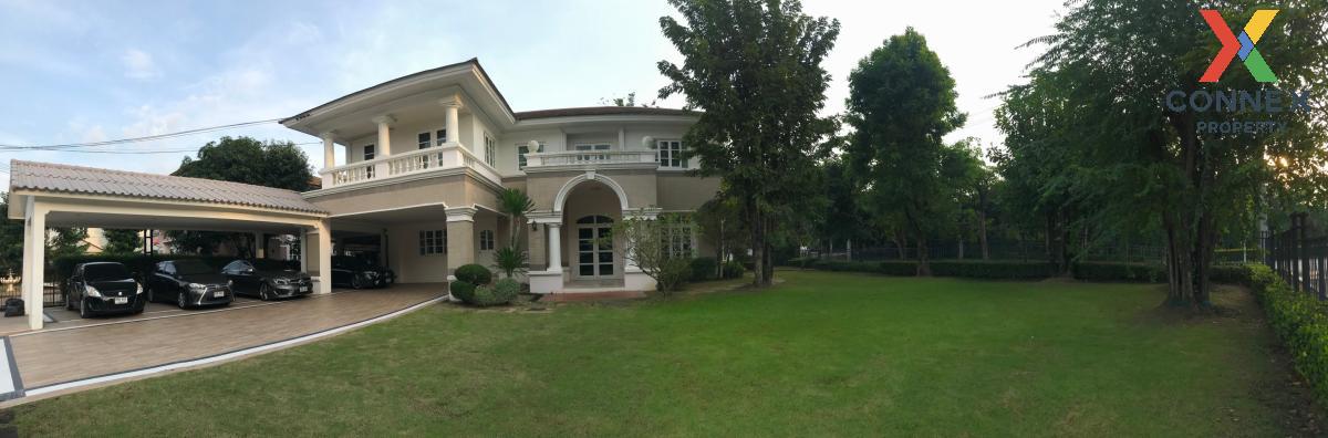 For SaleHouseRama5, Ratchapruek, Bangkruai : For Sale House , Manthana Wongwaen - Pinklao , corner unit , wide frontage , Plai Bang , Bang Kruai , Nonthaburi , CX-100335