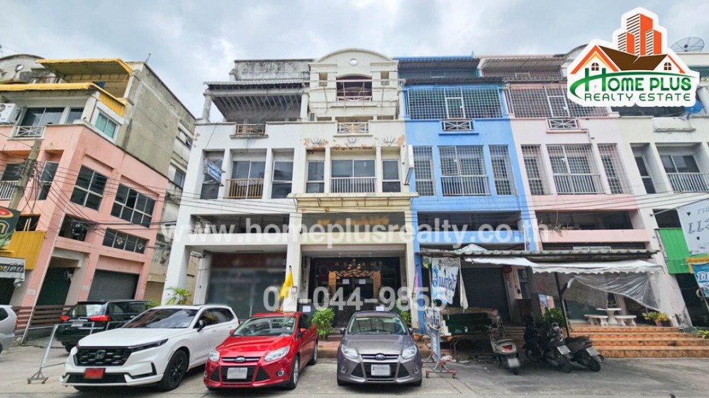 For SaleLandNawamin, Ramindra : 4-story commercial building Near Synphaet Ramintra Hospital, good location, good investment.