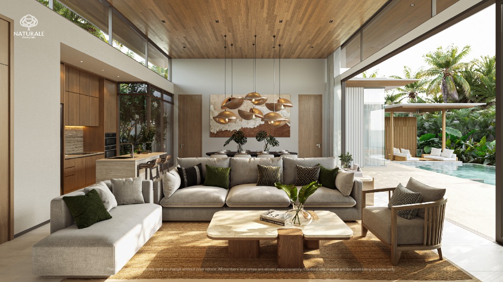 ❖ Exquisite House ❖ บ้านเดียวชั้นเดียว ออกแบบเพื่อทุกคนในครอบครัว | 3 ห้องนอน พื้นที่ใช้สอย 357 sq.m. | Naturale Cherng Talay (เนเชอรัล เชิงทะเล) ใกล้ Blue tree Water park & Lifestyle 2 นาที, หาดบางเทา 5 นาที Loading...