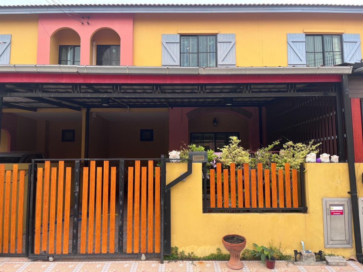 For SaleTownhomeAyutthaya : Townhouse for sale, 2 floors, Palazzetto Village, Wang Noi, Phahonyothin Road, Km. 64 (The Palazzetto Wang Noi ZET3)