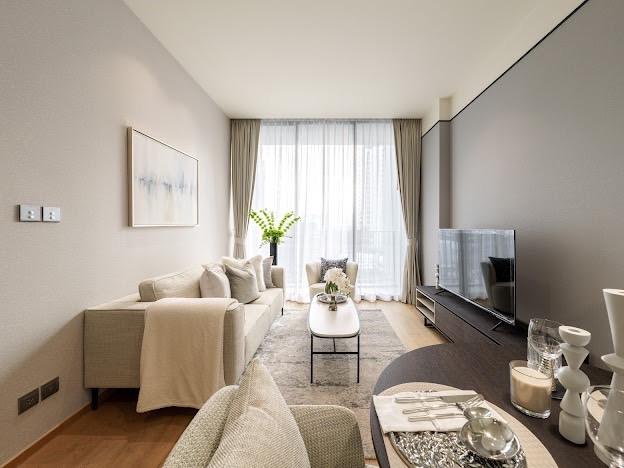 For RentCondoWitthayu, Chidlom, Langsuan, Ploenchit : For rent 1 bedroom - Funished by Chanintr Ready to move in