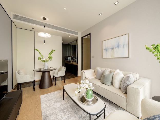 For RentCondoWitthayu, Chidlom, Langsuan, Ploenchit : For rent 1 bedroom - Funished by Chanintr Ready to move in