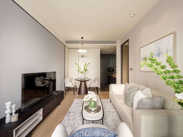 For RentCondoWitthayu, Chidlom, Langsuan, Ploenchit : For rent 1 bedroom - Funished by Chanintr Ready to move in