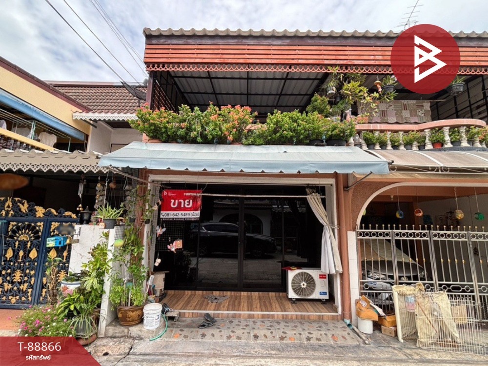 ขายทาวน์โฮมสมุทรปราการ สำโรง : ขายทาวน์เฮ้าส์ หมู่บ้านร่มโพธิ์ เทพารักษ์ สำโรงเหนือ สมุทรปราการ