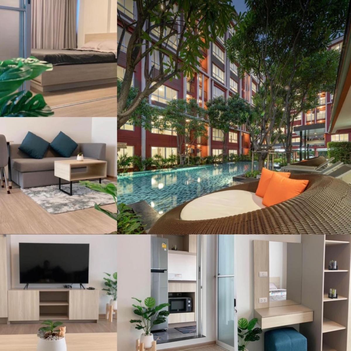 For RentCondoNawamin, Ramindra : 🔥For rent🔥 Condo Park Ramintra, Ramintra 47 (km. 5), next to the road, convenient to travel.