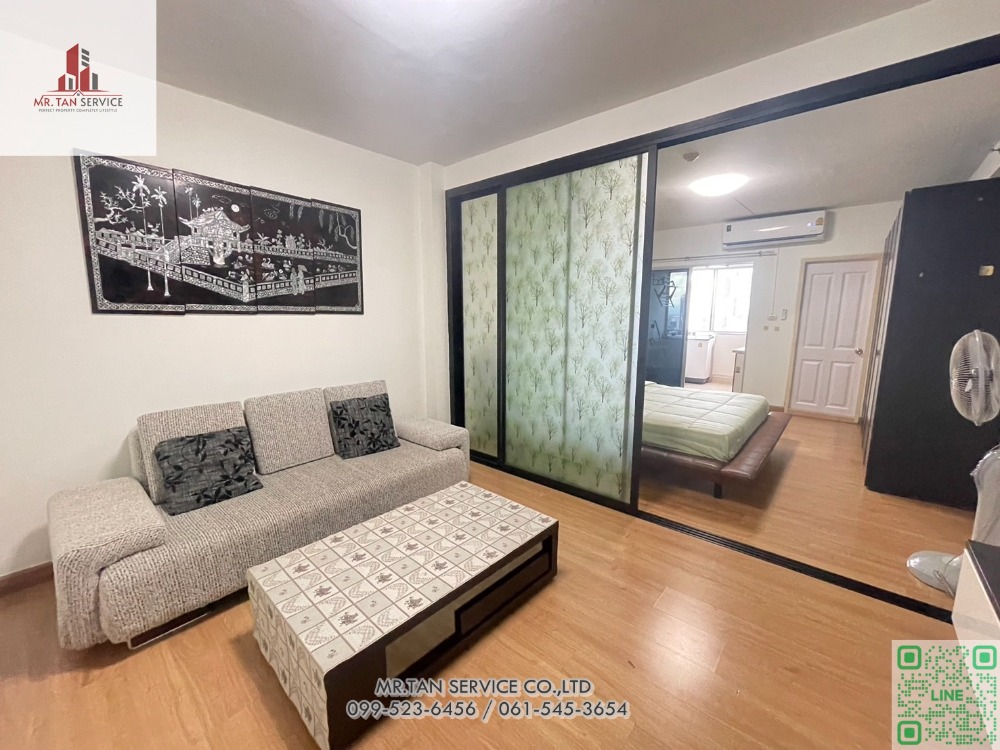 For RentCondoPattanakan, Srinakarin : Condo for rent, Supalai Park Srinakarin, fully furnished, ready to move in, next to the BTS.