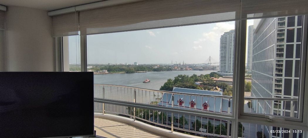For RentCondoRama3 (Riverside),Satupadit : Condo Supalai Riva Grand Rama3 for rent 10th 283sqm.
