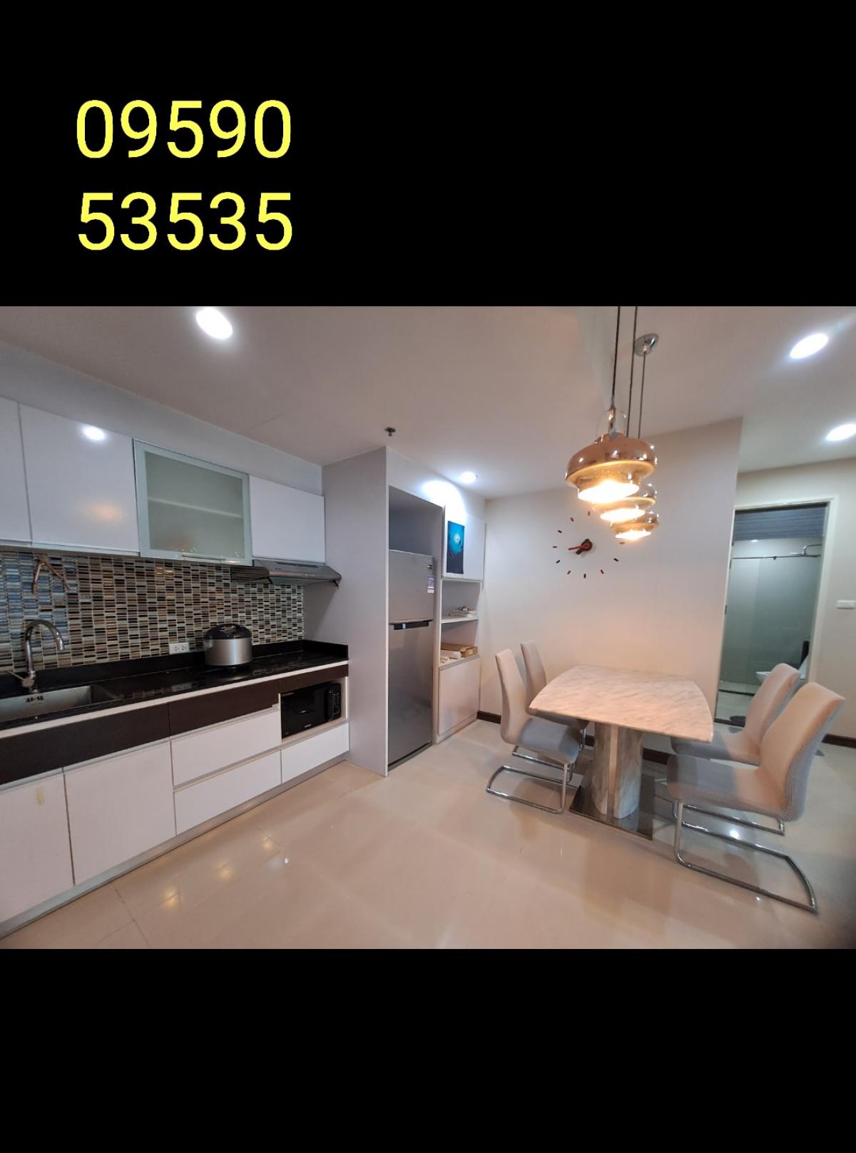 ขายคอนโดพระราม 9 เพชรบุรีตัดใหม่ RCA : Sell 2 bedrooms 2 bathrooms  85 sqm at corner unitclose to MRT petchburi 150 metres close to SWU university 200 metresnext to Singha complex buildingclose to Airport link 450 metresplease contact me095 905 35 35