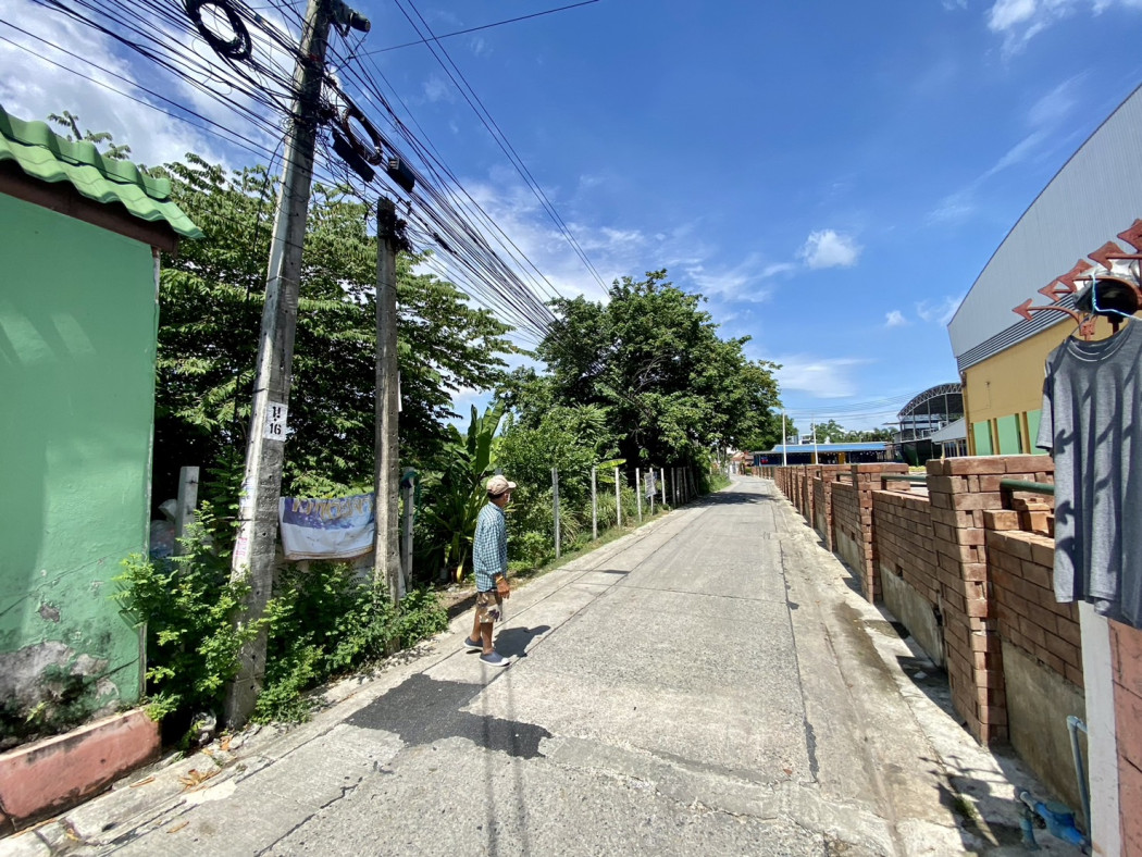 For SaleLandNonthaburi, Bang Yai, Bangbuathong : Land for sale near the expressway, Ngamwongwan 18, size 7 rai 2 ngan 25.4 sq wa, Chulakasem 16/4/2