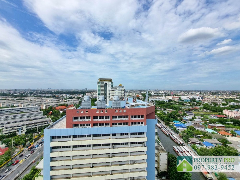 ขายคอนโดเสรีไทย-นิด้า : ขาย คอนโด คลองจั่น เพลส แบบ 1 ห้องนอน ขนาด 49 ตรม ชั้นสูง ใกล้ ติดท่าเรือวัดศรีบุญเรือง The Mall บางกะปิ รามคำแหง เสรีไทย ลาดพร้าว : EL24S-037