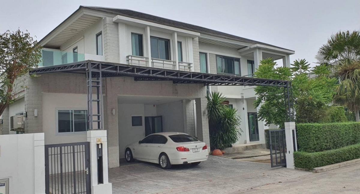 For RentHouseRama5, Ratchapruek, Bangkruai : Single house for rent, Perfect Masterpiece Ratchapruek, near Lertlah School DBS