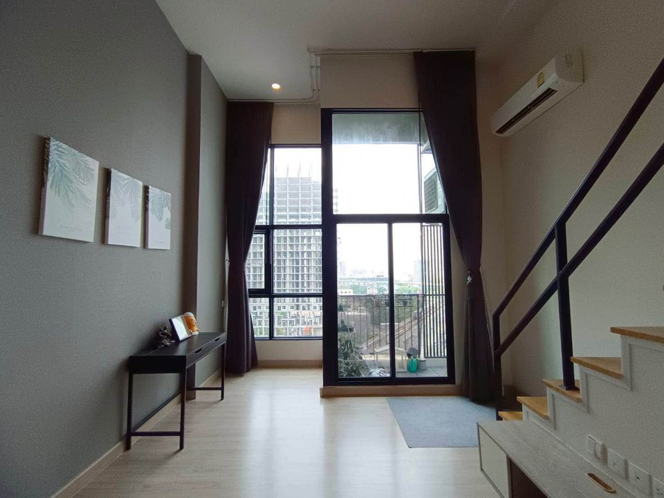 For SaleCondoRattanathibet, Sanambinna : Property code Bp0285 Knightsbridge Duplex Tiwanon, room size 29.18 sq m, 1 bedroom, 1 bathroom, 15th floor.