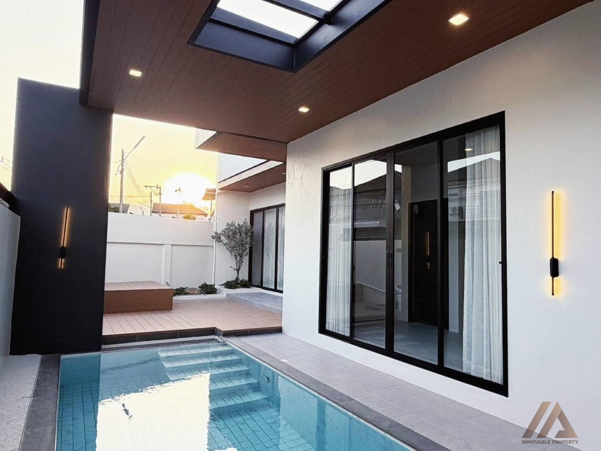 For SalePhuket : Pool villa near international school, Koh Kaew zone / Poolvilla Town, Phuket
