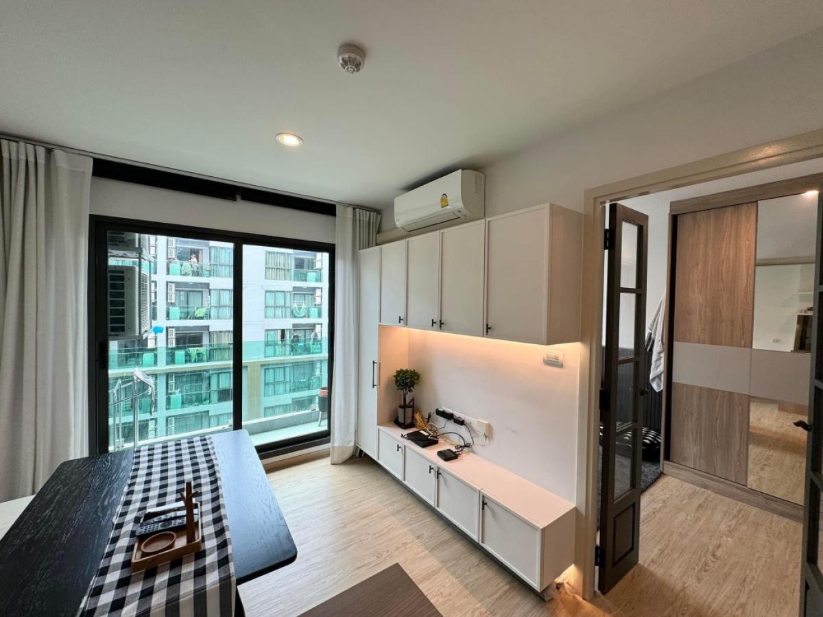 For RentCondoOnnut, Udomsuk : Condo for rent, The Excel Hideaway Sukhumvit 50, BTS On Nut, for rent 13,000 baht, 1 bedroom, 1 bathroom, 30 sq m, 7rd floor, furniture and appliances