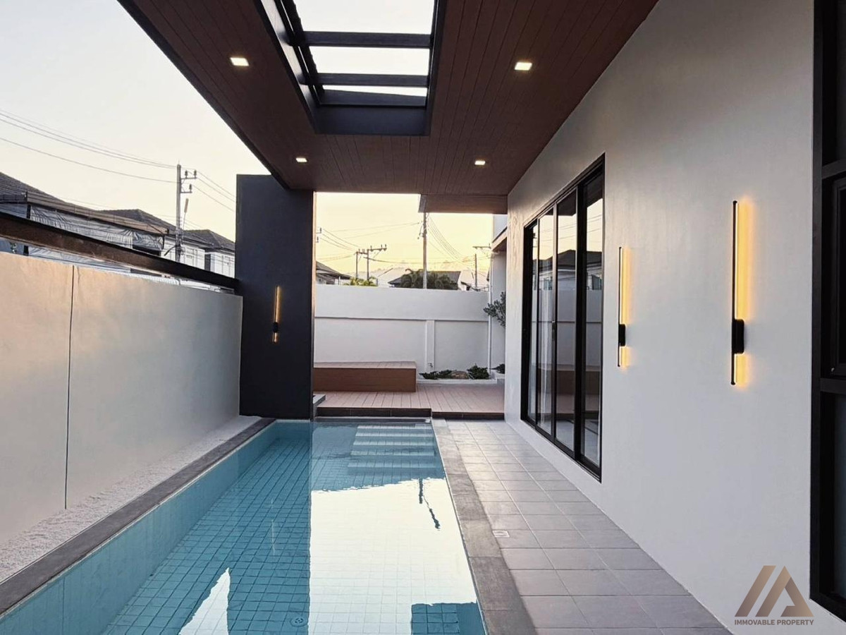 For SalePhuket : Pool villa near international school, Koh Kaew zone / Poolvilla Town, Phuket