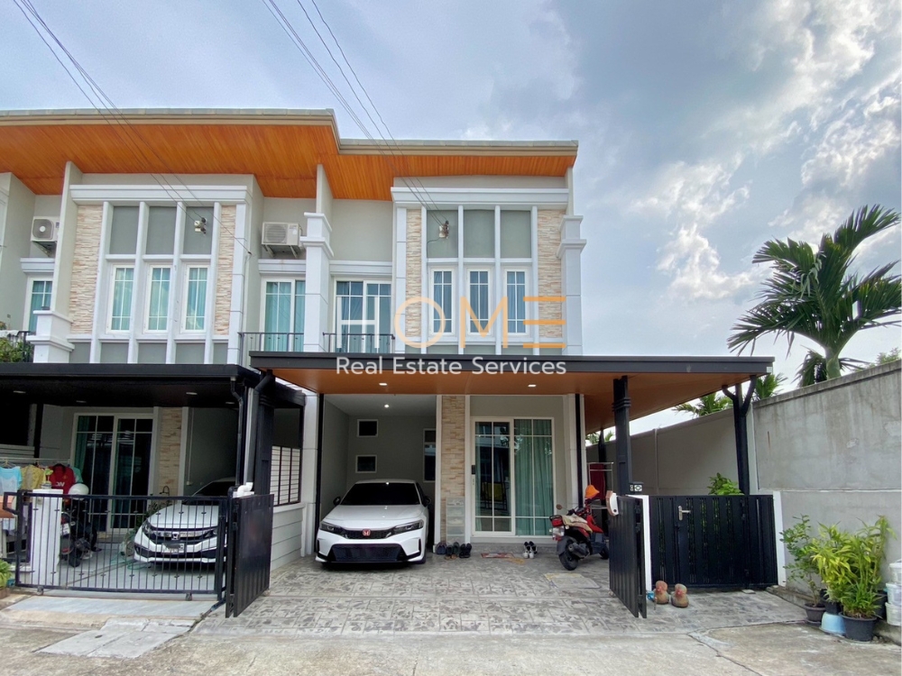 For SaleTownhomeNonthaburi, Bang Yai, Bangbuathong : Golden Town Wongsawan - Khae Rai / 4 Bedrooms (SALE) Q109