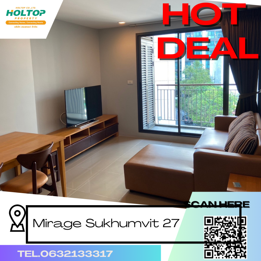 For RentCondoSukhumvit, Asoke, Thonglor : #A141 for rent Mirage Sukhumvit 27