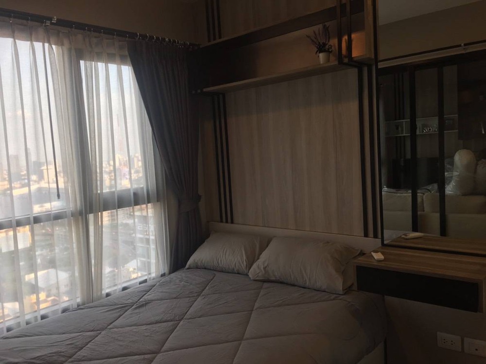 For RentCondoRama9, Petchburi, RCA : LEM119 Condo for rent, Let Mist Rama 9, 29th floor, city view, 29 sq m., 1 bedroom, 1 bathroom, 16,000 baht, 099-251-6615