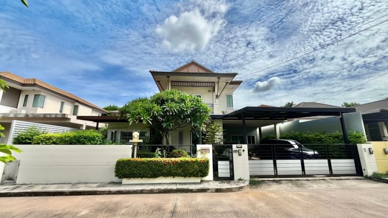 ขายบ้านศรีราชา แหลมฉบัง บ้านบึง : ขายด่วน! คันทรีโฮมเลค แอน พาร์ค โครงการติดถนน หนองขาม - ศรีราชา