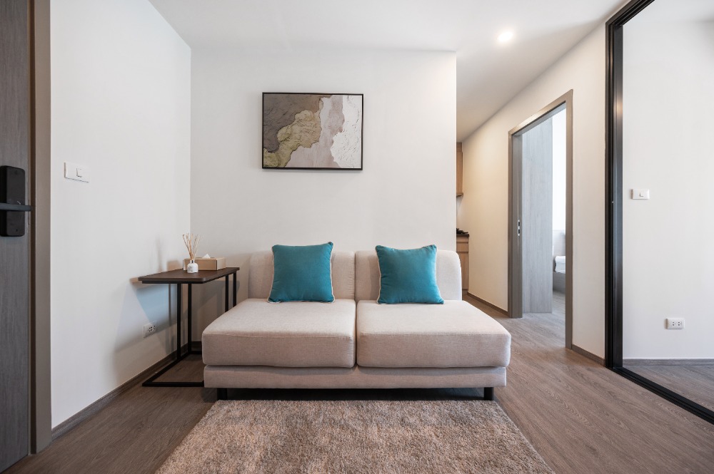 For RentCondoRayong : ⭐Condo for rent, Brixton Rayong, Brixton Rayong, very new condo, Gangster Suite, 2 bedroom, 1 bathroom, 35 sq m.