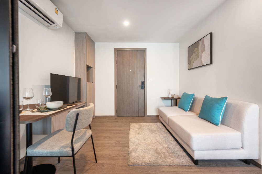 For RentCondoRayong : ⭐Condo for rent, Brixton Rayong, Brixton Rayong, very new condo, Gangster Suite, 2 bedroom, 1 bathroom, 35 sq m.