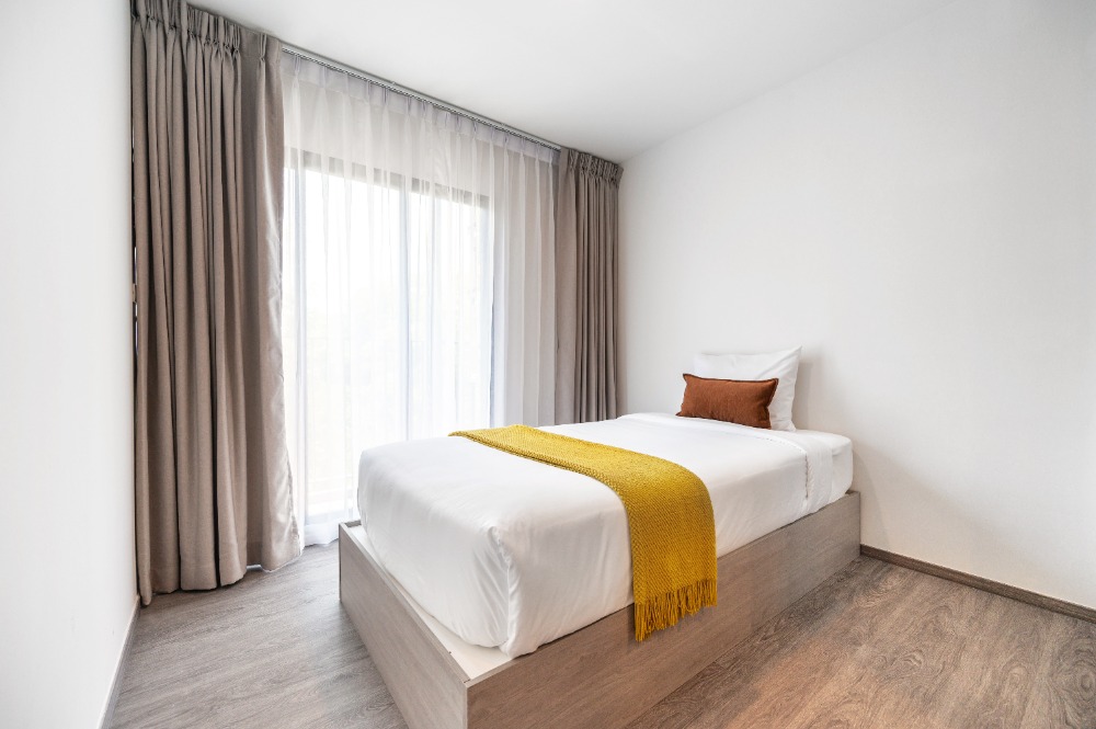 For RentCondoRayong : ⭐Condo for rent, Brixton Rayong, Brixton Rayong, very new condo, Gangster Suite, 2 bedroom, 1 bathroom, 35 sq m.