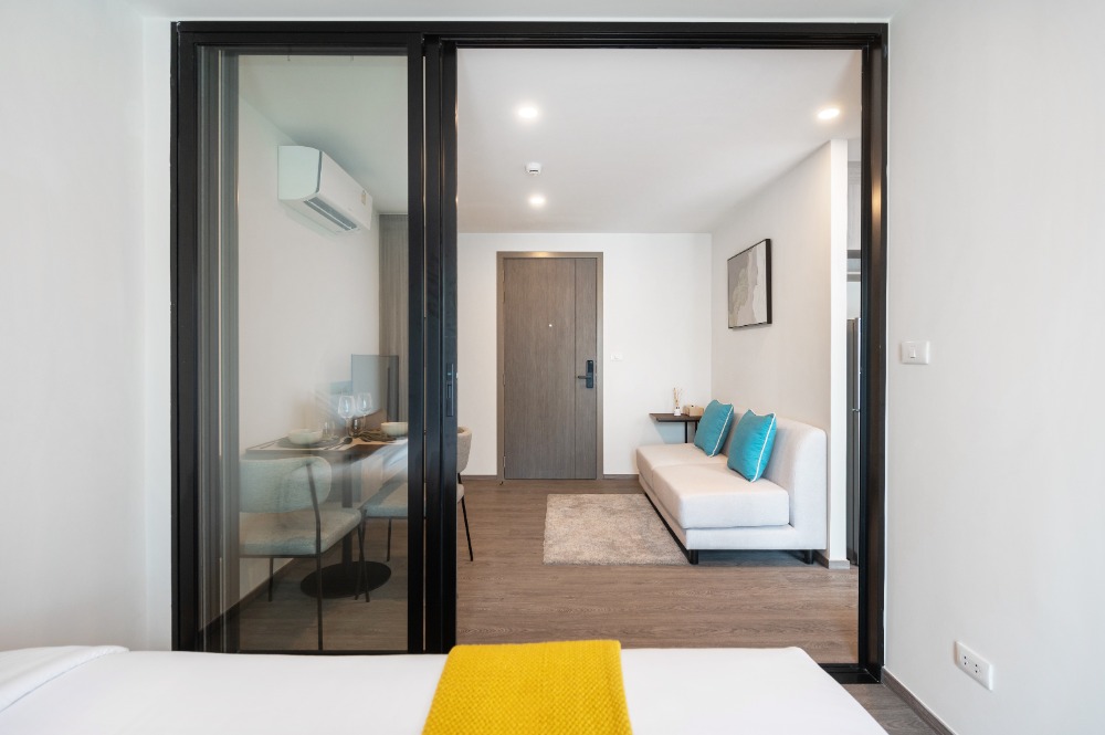 For RentCondoRayong : ⭐Condo for rent, Brixton Rayong, Brixton Rayong, very new condo, Gangster Suite, 2 bedroom, 1 bathroom, 35 sq m.