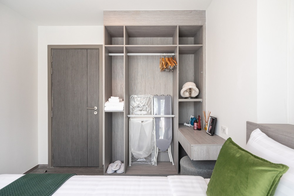 For RentCondoRayong : ⭐Condo for rent, Brixton Rayong, Brixton Rayong, very new condo, Gangster Suite, 2 bedroom, 1 bathroom, 35 sq m.