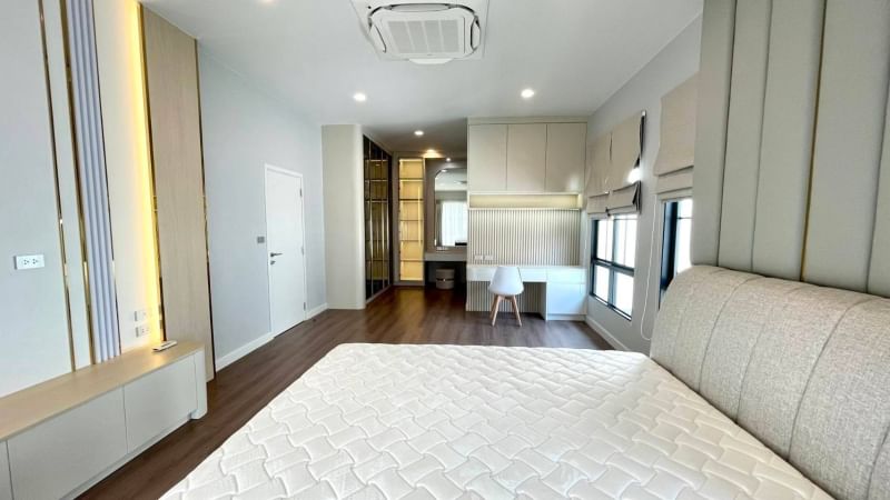 For RentHouseLadkrabang, Suwannaphum Airport : K-5767 For rent/sale! Setthasiri Bangna Suvarnabhumi, beautiful house, ready to move in.