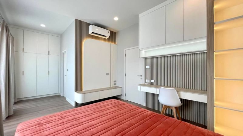 For RentHouseLadkrabang, Suwannaphum Airport : K-5767 For rent/sale! Setthasiri Bangna Suvarnabhumi, beautiful house, ready to move in.