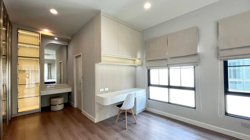 For RentHouseLadkrabang, Suwannaphum Airport : K-5767 For rent/sale! Setthasiri Bangna Suvarnabhumi, beautiful house, ready to move in.