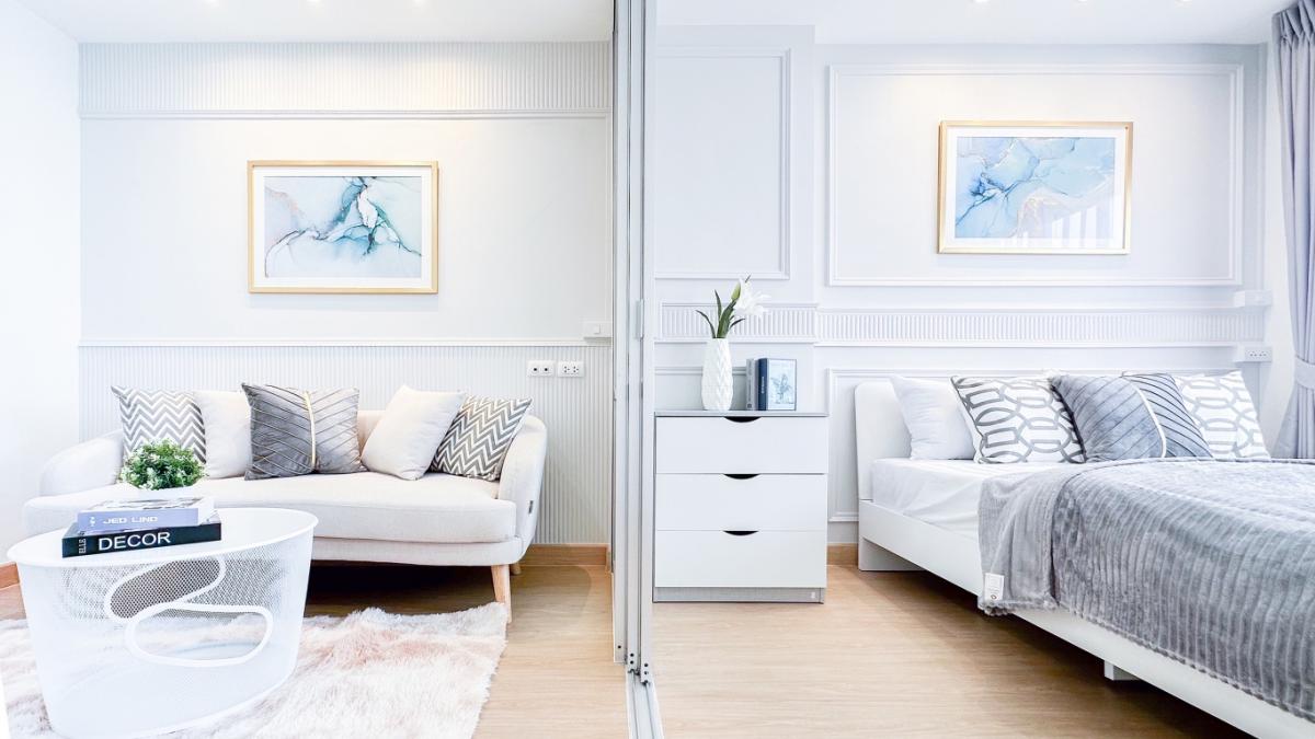 For SaleCondoKaset Nawamin,Ladplakao : 👏😍👏How many condos will have a department store in front of the house?😍👏👏 Complete with amenities around you.  Very nice place to live⭐️⭐️⭐️🤗🤗❤️❤️❤️