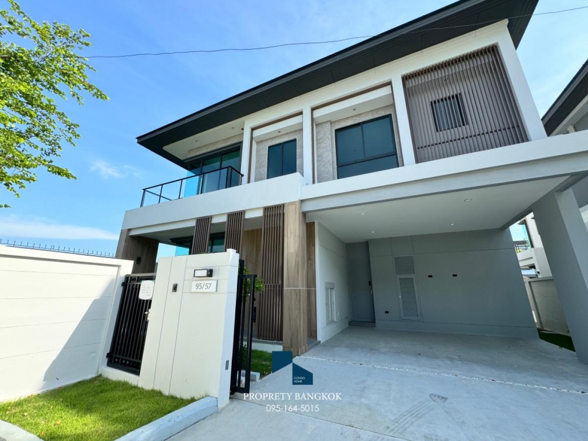 ขายบ้านบางนา แบริ่ง ลาซาล : ลดแรงมากแปลงมุมสวย บางกอกบูเลอวาร์ด บางนา-กม5 ทำเลดีมาก