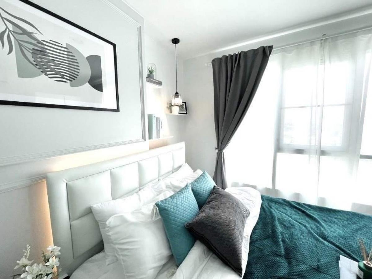 For SaleCondoOnnut, Udomsuk : Urgent sale ✅🌃 Regent Condo OK, Sukhumvit 101, Size 28 sqm. Floor 17, price 2.15 million near the True Digital building. Good location.