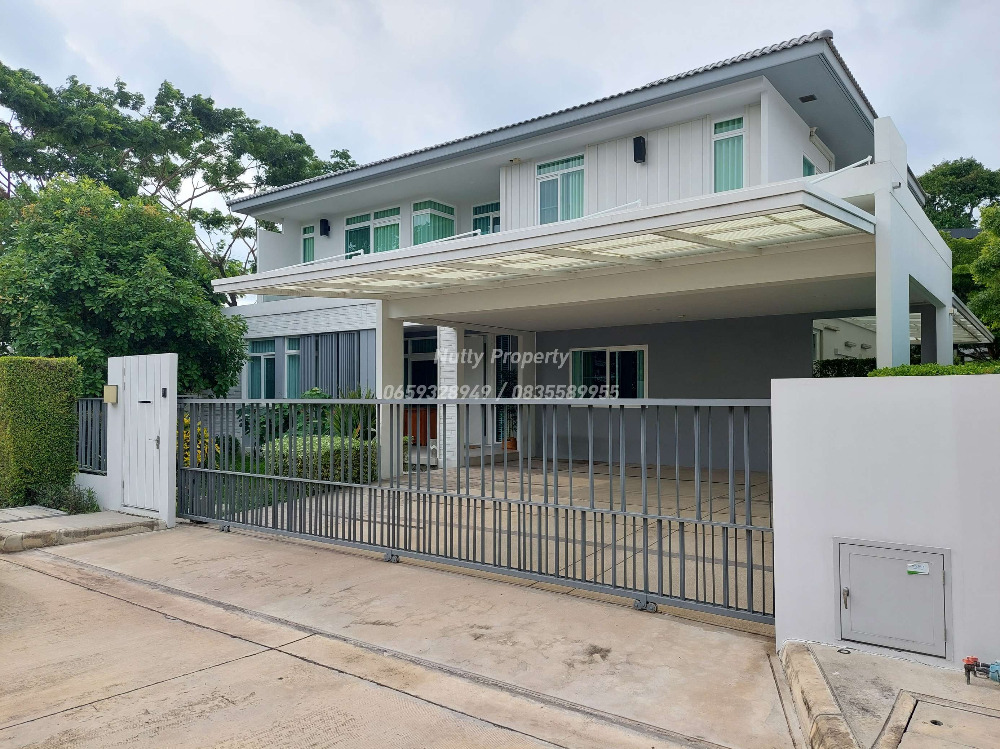 ให้เช่าบ้านลาดกระบัง สุวรรณภูมิ : ให้เช่า บ้านเดี่ยวหลังใหญ่ มัณฑนา บางนา-วงแหวน หลังมุมใกล้คลับเฮ้าส์ ตกแต่งพร้อมอยู่