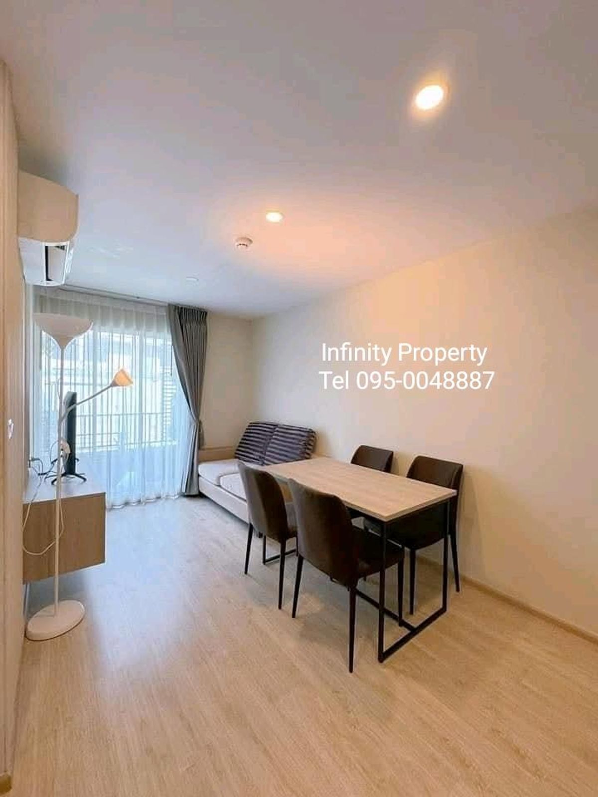For RentCondoKasetsart, Ratchayothin : Condo for rent Elio Del Moss Phaholyothin 34 (Elio Del Moss Phaholyothin 34) 1 Bedroom Plus🌻 Condo near Kasetsart University, the room is very beautiful 🥳