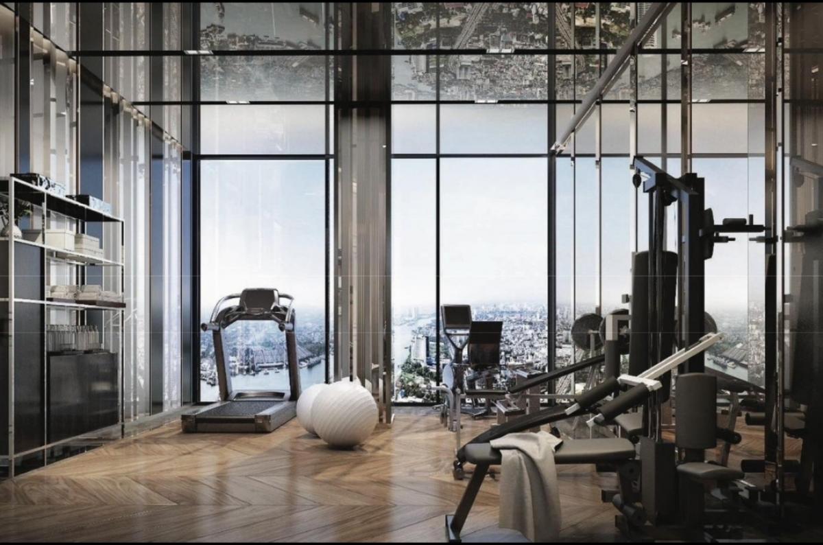 For SaleCondoRama3 (Riverside),Satupadit : 📢👇Petfriendly huge size duplex PENTHOUSE  at one of luxury place by the river spacious river view, long big balcony, quiet and peaceful place near Sathorn, Shrewsbury international school, Terminal 21 Rama 3, Homepro, Central Rama 3, ***Bareshell.Picture