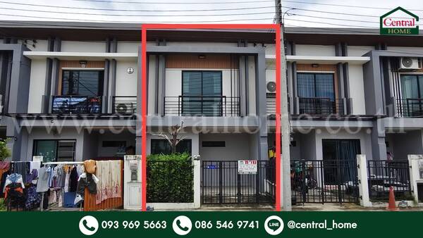 For SaleTownhomeNonthaburi, Bang Yai, Bangbuathong : Townhouse Natural Trend Rattanathibet - Ratchaphruek