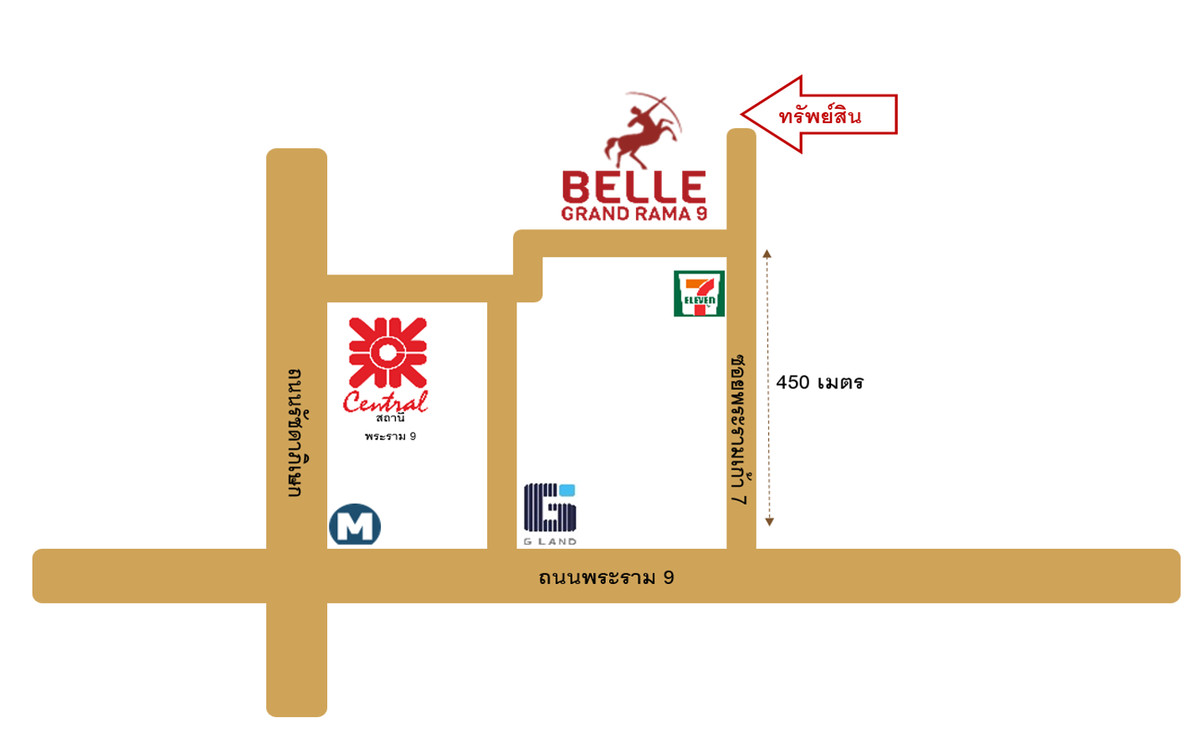 For SaleCondoRama9, Petchburi, RCA : Condo, Belle Avenue 2, Rama 9 Rd.