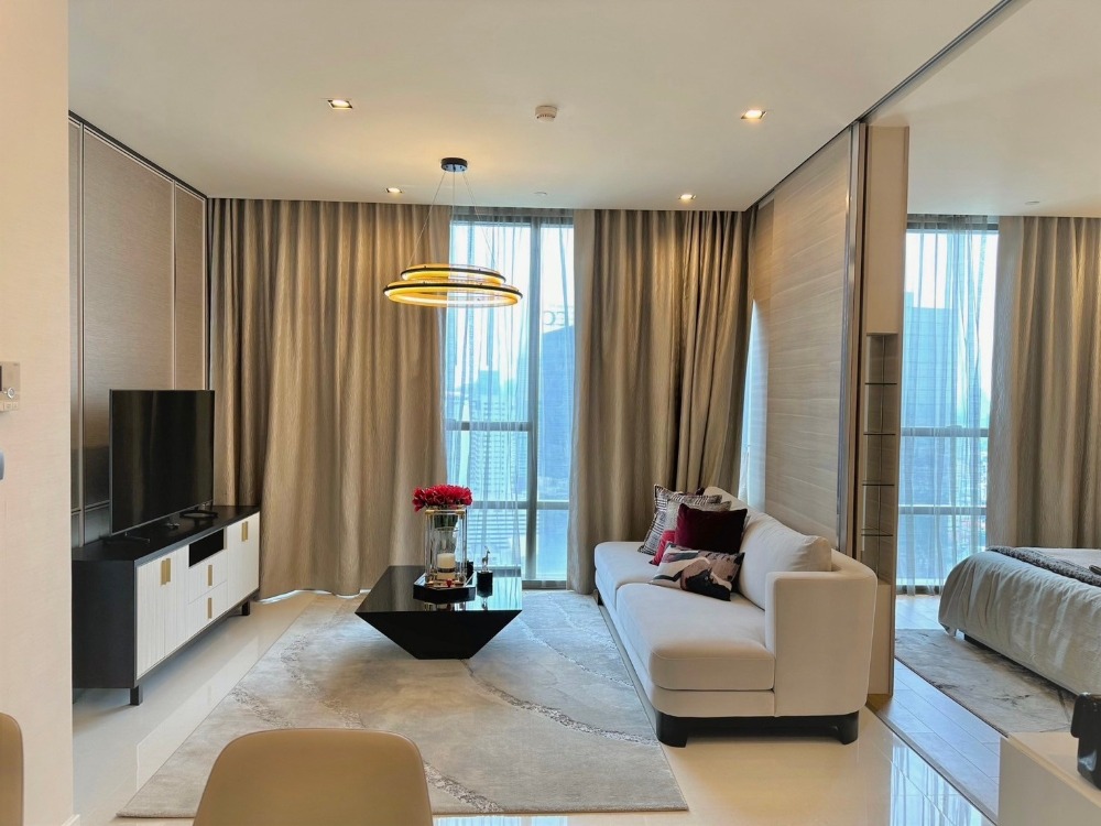 ให้เช่าคอนโดสาทร นราธิวาส : The Bangkok Sathorn (For Rent) 1 Bed 1 Bath area 64 sqm Rent 55,000 per month. #CODE0755