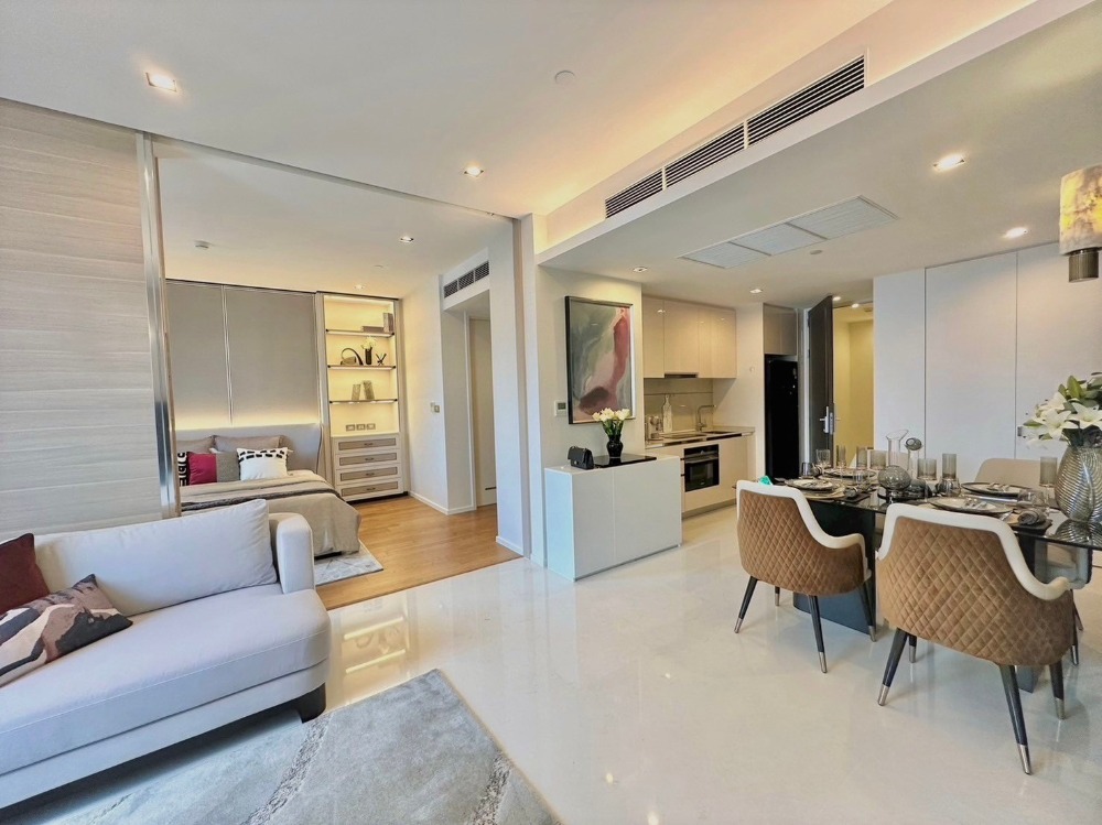ให้เช่าคอนโดสาทร นราธิวาส : The Bangkok Sathorn (For Rent) 1 Bed 1 Bath area 64 sqm Rent 55,000 per month. #CODE0755