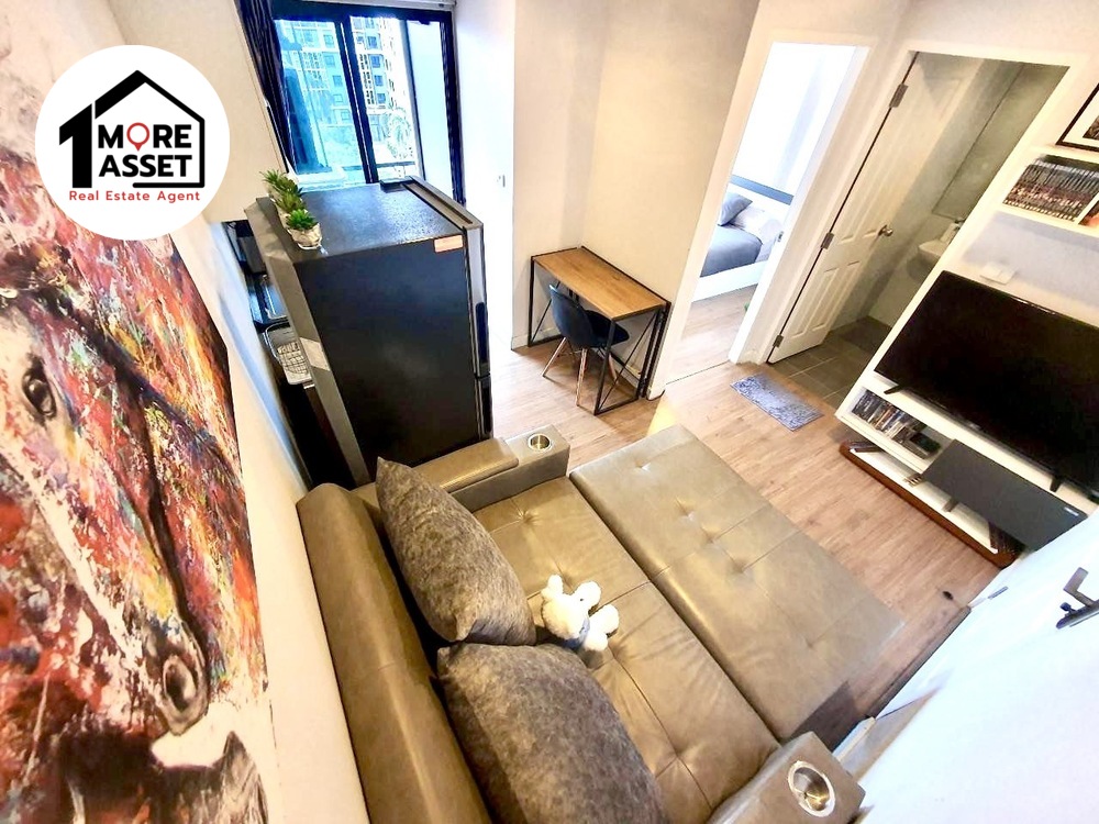 For SaleCondoChaengwatana, Muangthong : Urgent sale‼️ Condo Hall Mark Ngamwongwan, beautiful room, good location. Decorated and ready to move in