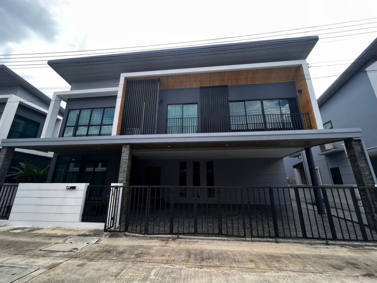 ให้เช่าบ้านปทุมธานี รังสิต ธรรมศาสตร์ : ให้เช่าบ้านเดี่ยว โครงการชีวารมย์ รังสิต ใกล้ฟิวเจอร์พาร์ค รังสิต 