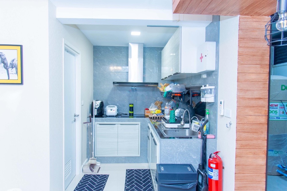 For SaleTownhomePattanakan, Srinakarin : K-4901 Urgent sale! Patio Rama 9 - Phatthanakan (Pattanakarn 32) beautiful house, ready to move in.