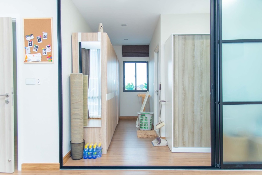 For SaleTownhomePattanakan, Srinakarin : K-4901 Urgent sale! Patio Rama 9 - Phatthanakan (Pattanakarn 32) beautiful house, ready to move in.