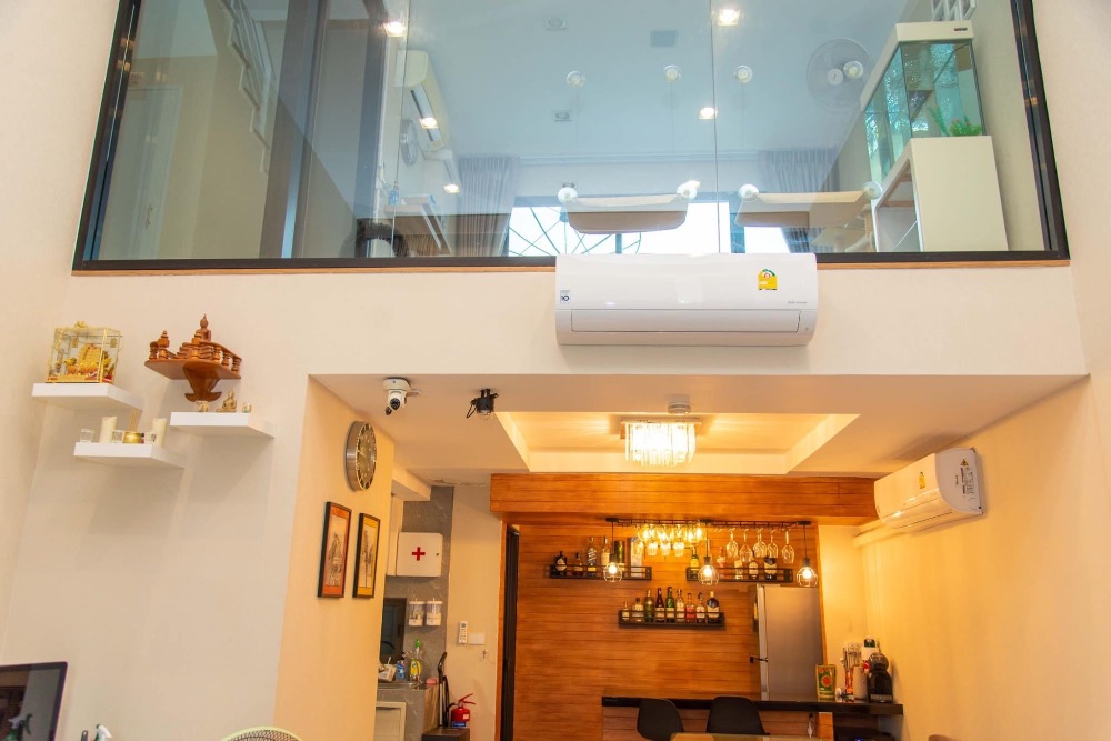 For SaleTownhomePattanakan, Srinakarin : K-4901 Urgent sale! Patio Rama 9 - Phatthanakan (Pattanakarn 32) beautiful house, ready to move in.