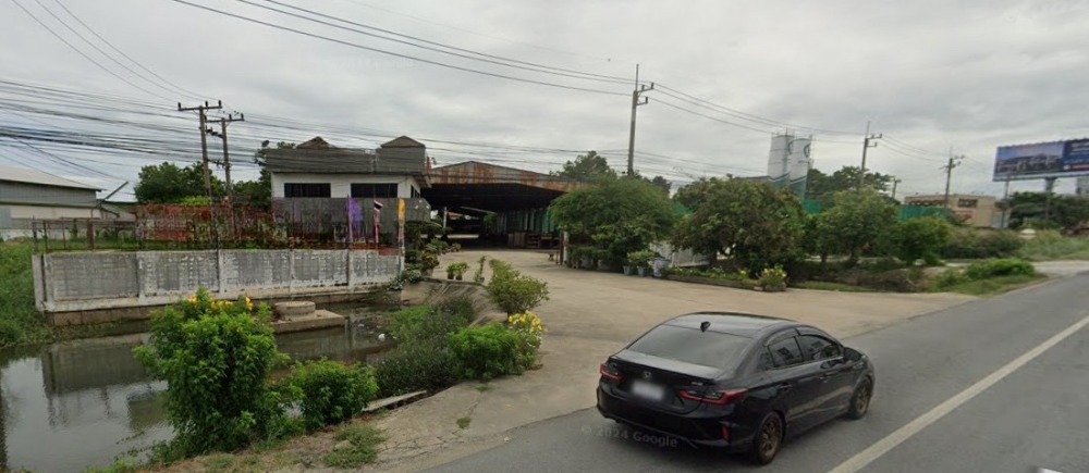 ขายที่ดินปทุมธานี รังสิต ธรรมศาสตร์ : 🏗️ ที่ดินติดถนนใหญ่ + โกดัง พร้อมออฟฟิศ | ถมแล้ว | เหมาะพัฒนาโครงการ | ผังสีชมพู ปทุมธานี